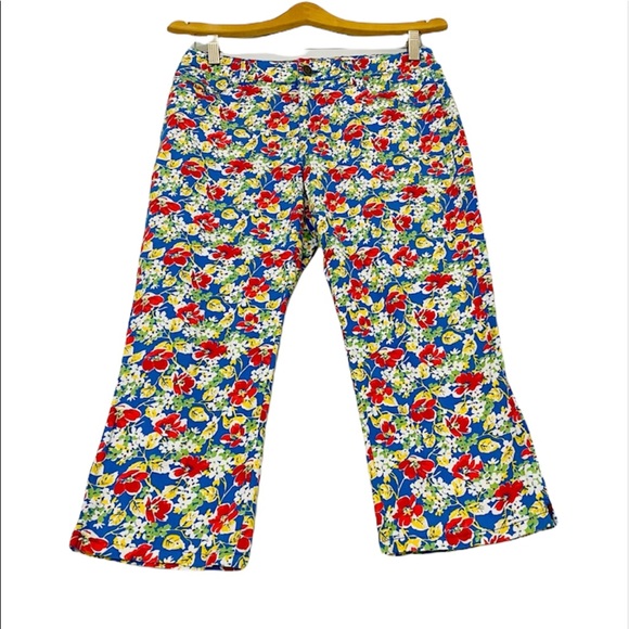 Ralph Lauren Floral Capri Pants - Picture 2 of 16
